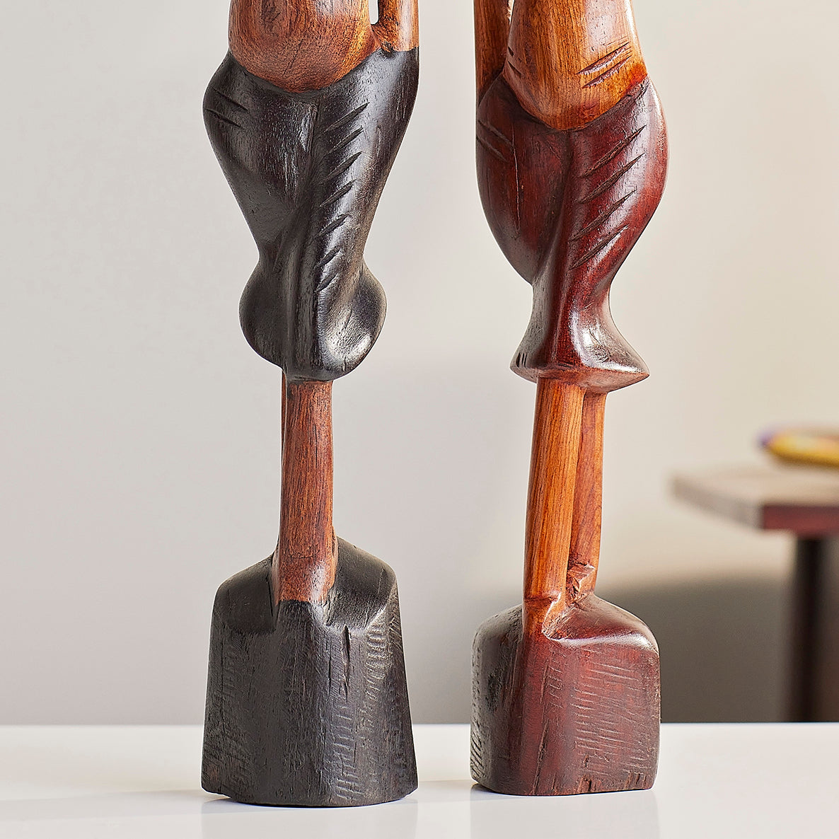 zafi sculpture (set of 2)