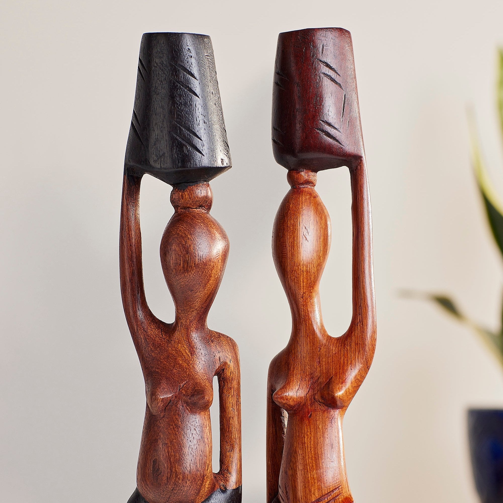 zafi sculpture (set of 2)